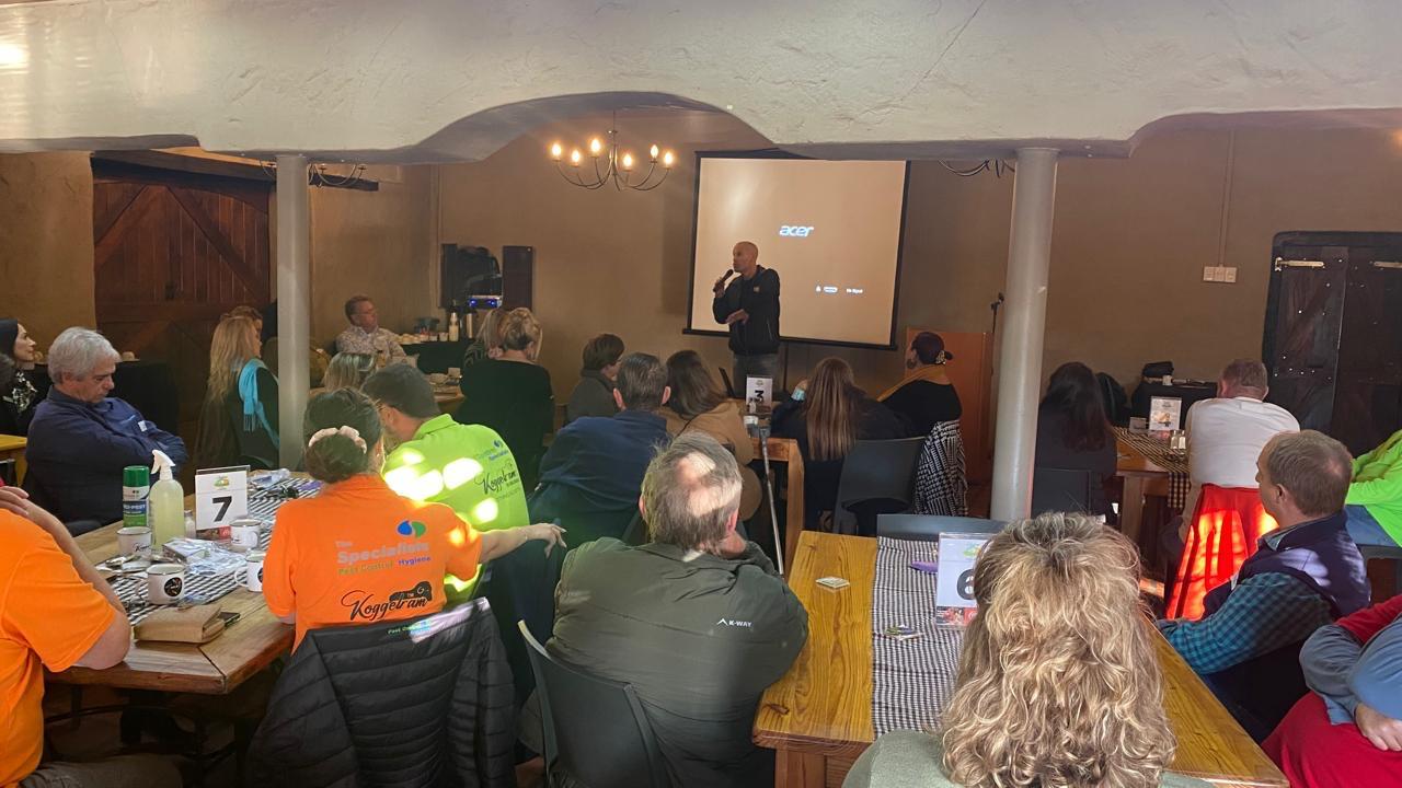 WLBT members at an event