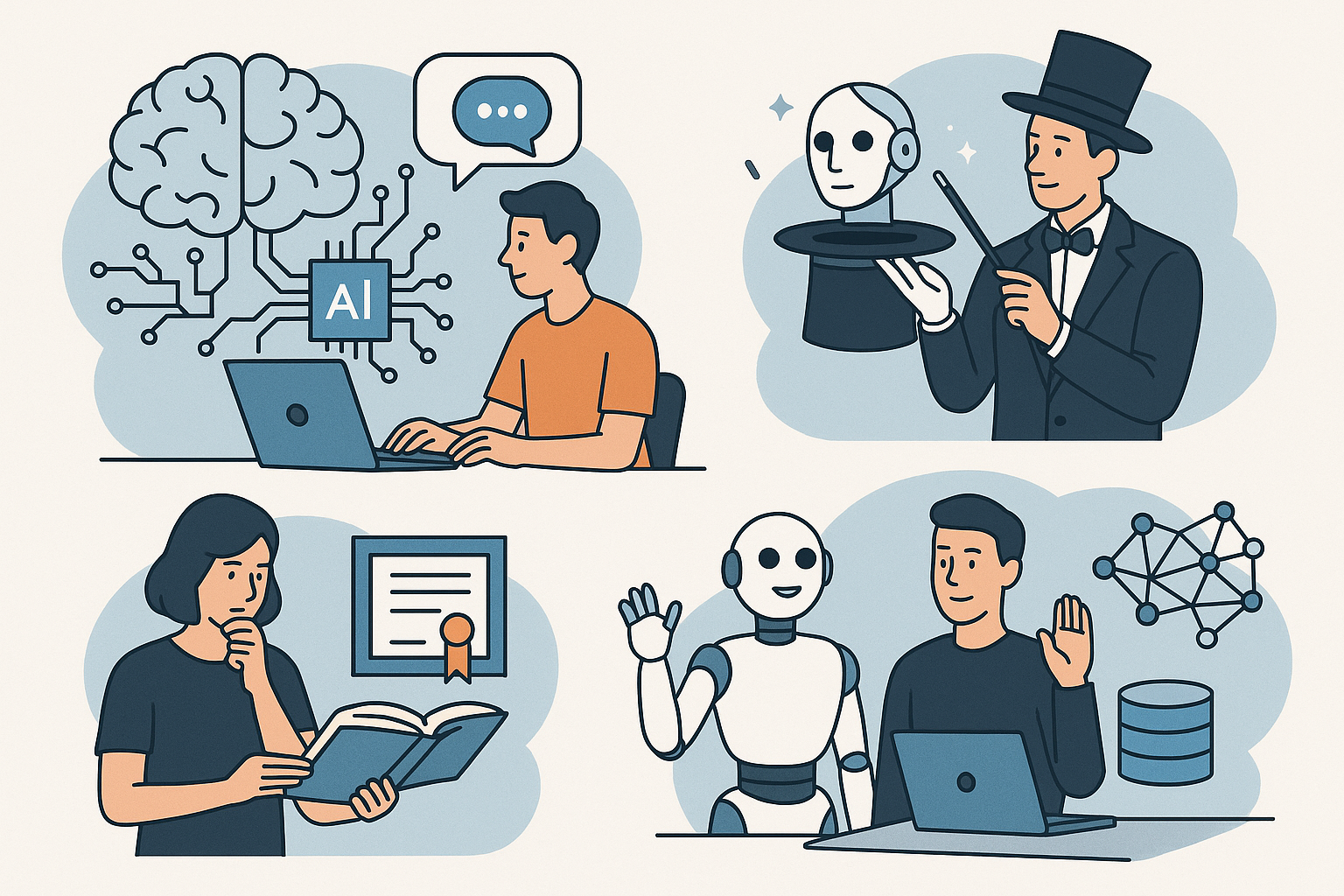 5 Groot Mites oor KI – en hoekom dit nie waar is nie